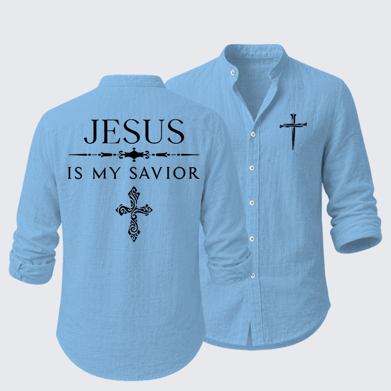 Jesus Is My Savior Casual Shirt