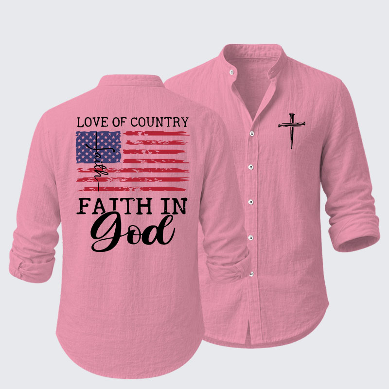 Faith In God  Resort Casual Shirt