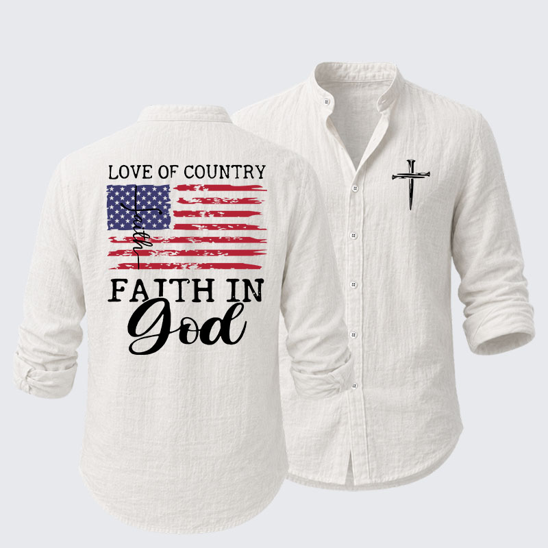 Faith In God  Resort Casual Shirt