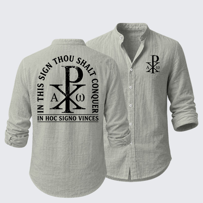 In Hoc Signo Vinces Resort Casual Shirt