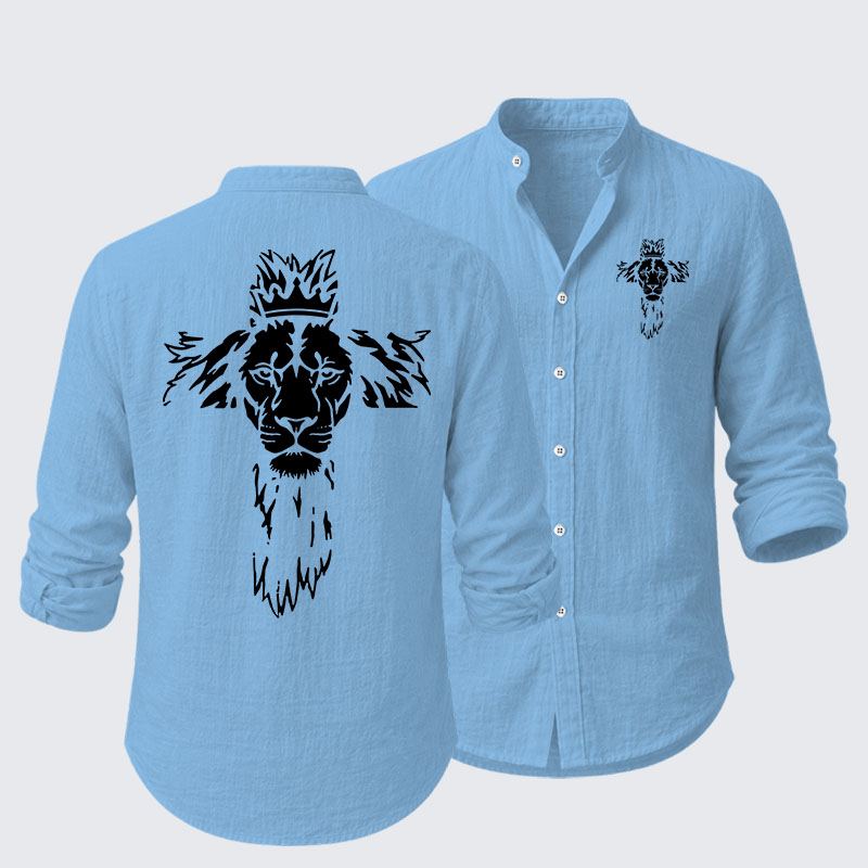 Lion Cross Resort Casual Shirt