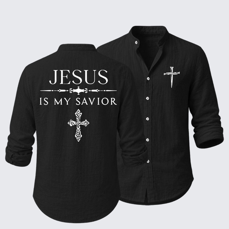 Jesus Is My Savior Casual Shirt