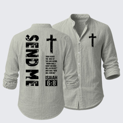 Send Me Isaiah 6:8 Resort Casual Shirt