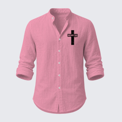 Send Me Isaiah 6:8 Resort Casual Shirt