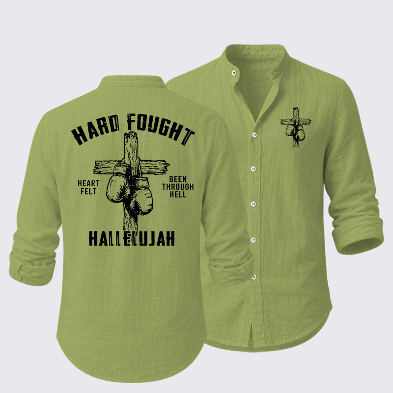 Hard Fought Hallelujah Resort Casual Shirt