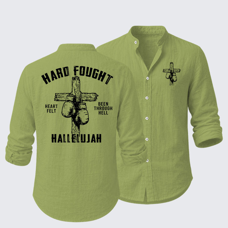 Hard Fought Hallelujah Resort Casual Shirt