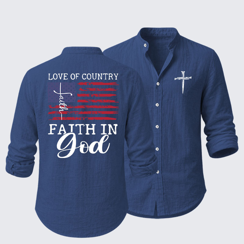 Faith In God  Resort Casual Shirt