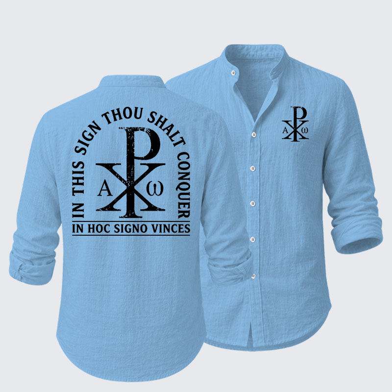 In Hoc Signo Vinces Resort Casual Shirt