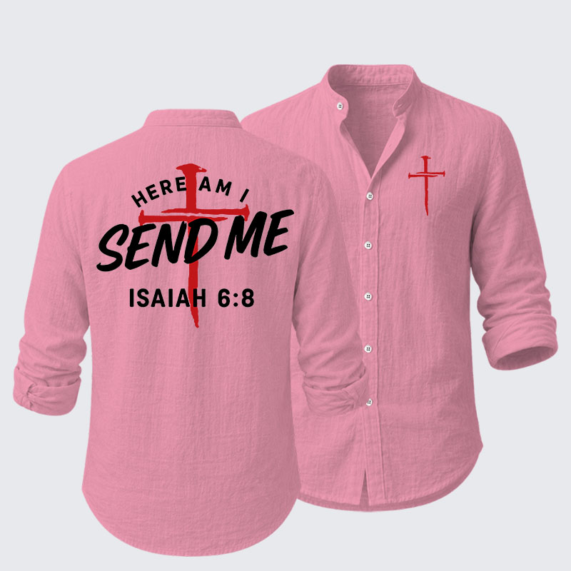 Here Am I Send Me Resort Casual Shirt