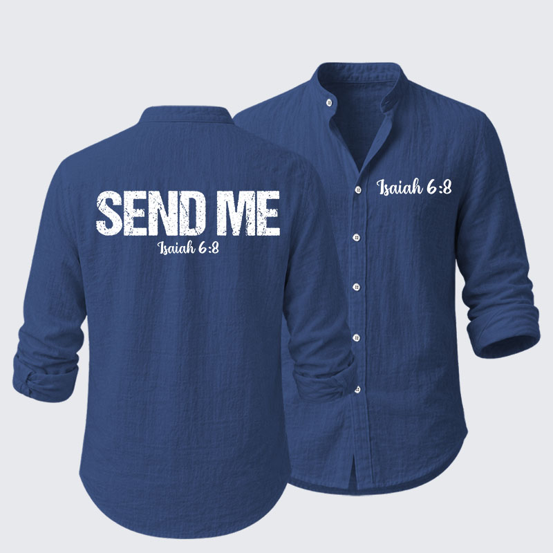Isaiah 6:8 - SEND ME Resort Casual Shirt