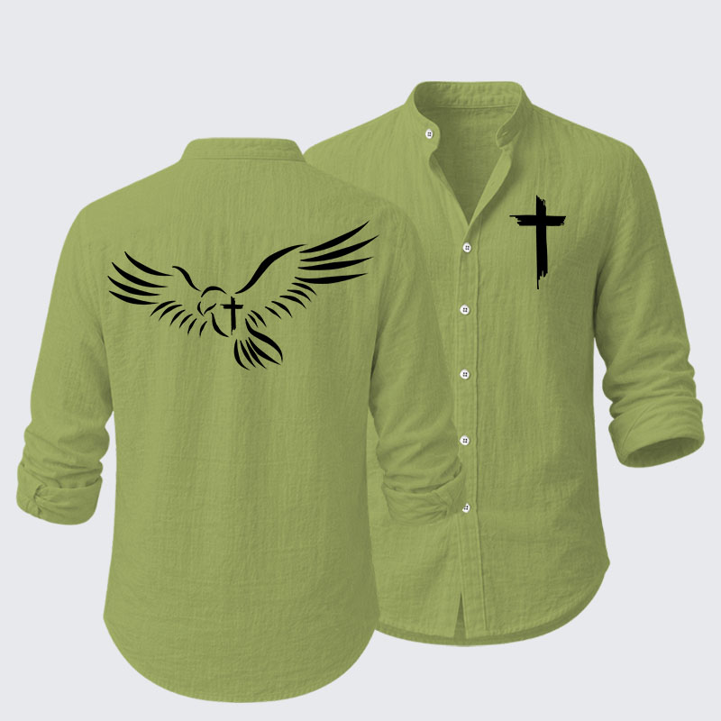 Wings Like Eagles Resort Casual Shirt