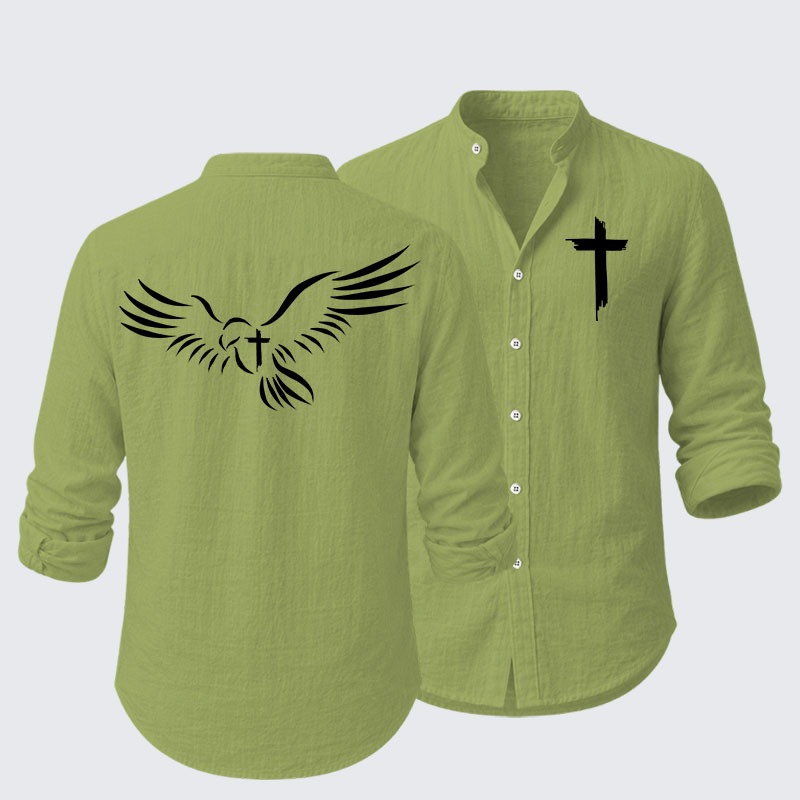 Wings Like Eagles Resort Casual Shirt