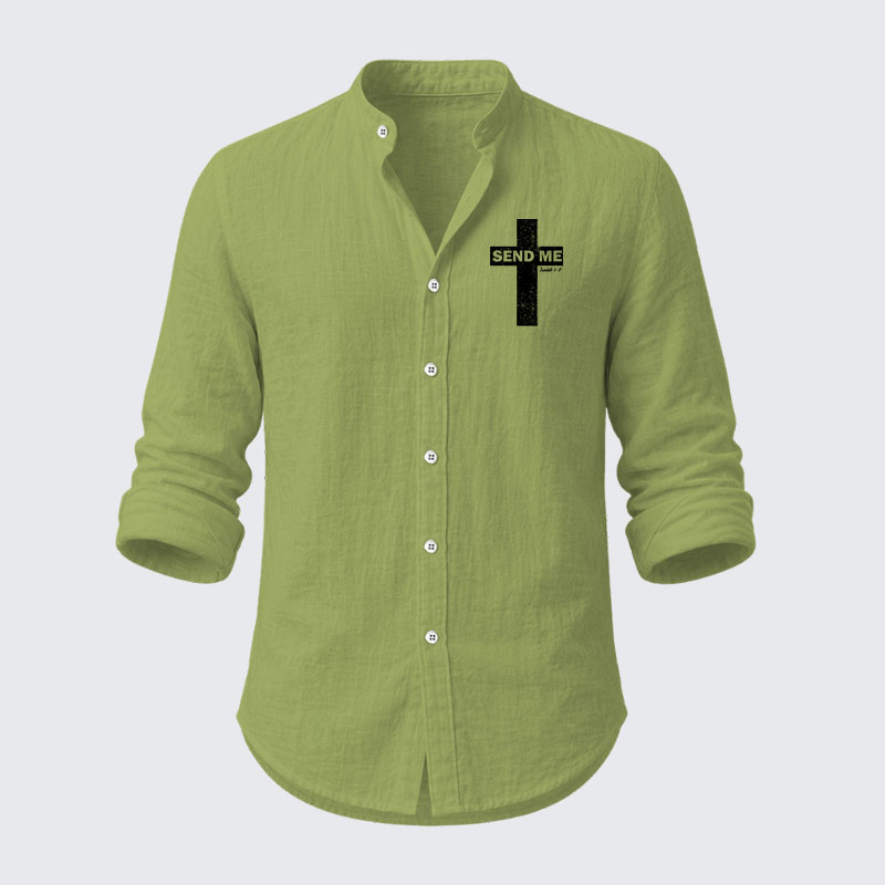Send Me Isaiah 6:8 Resort Casual Shirt