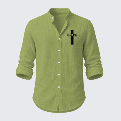Send Me Isaiah 6:8 Resort Casual Shirt