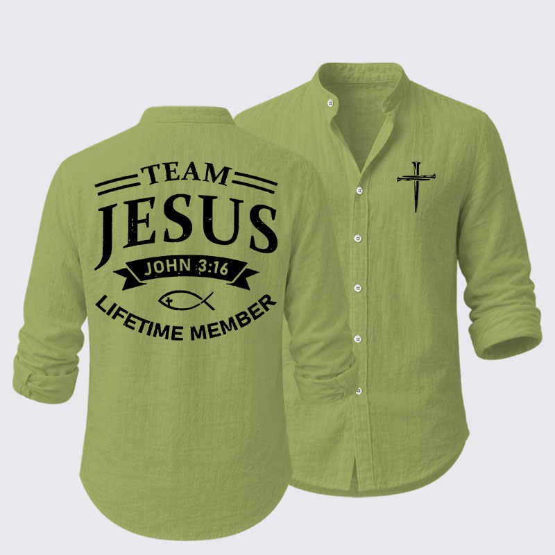 Jesus Team Resort Casual Shirt