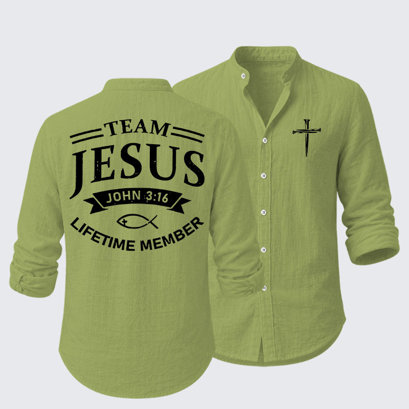 Jesus Team Resort Casual Shirt