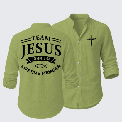 Jesus Team Resort Casual Shirt