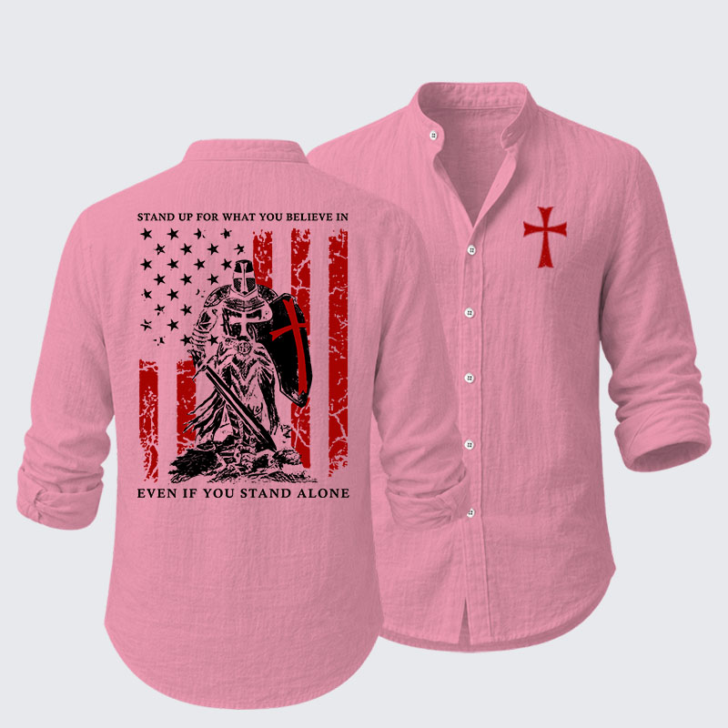 Stand Up For What You Believe Resort Casual Shirt
