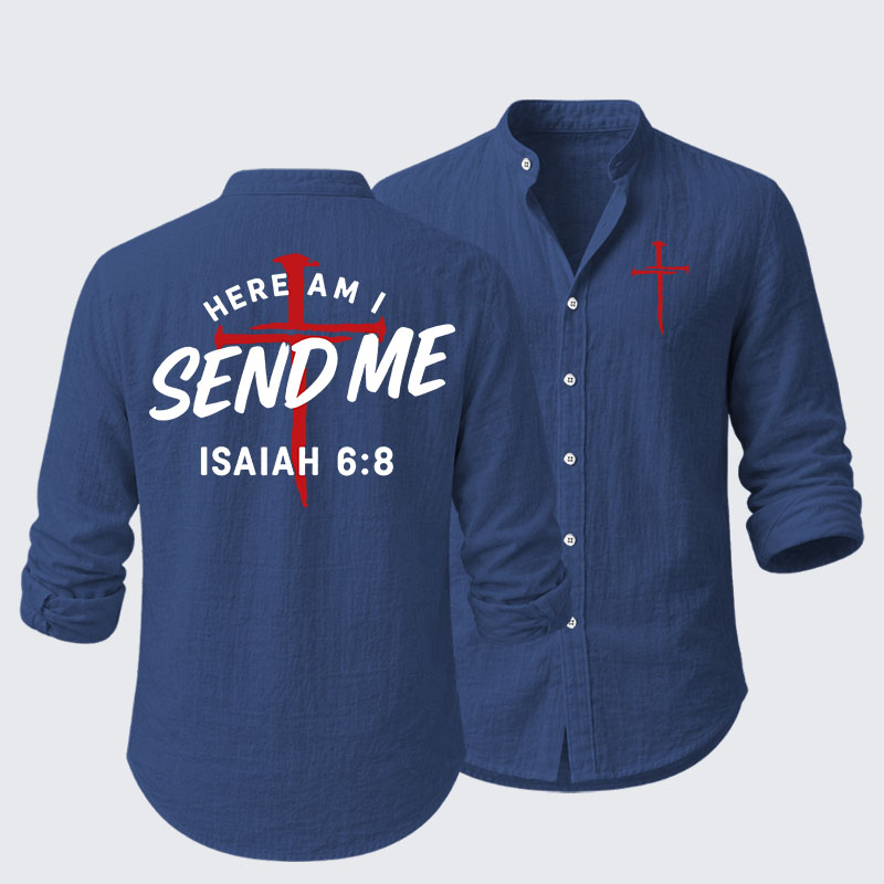 Here Am I Send Me Resort Casual Shirt