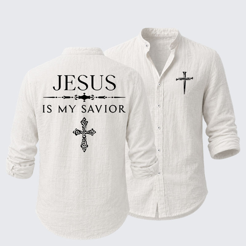 Jesus Is My Savior Casual Shirt