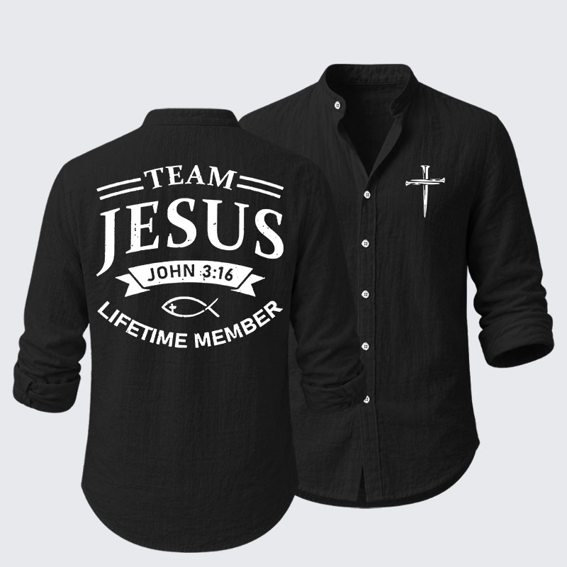 Jesus Team Resort Casual Shirt