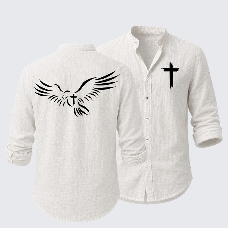 Wings Like Eagles Resort Casual Shirt