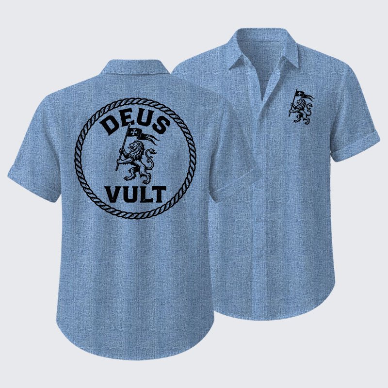 Deus Vult Short Sleeve Shirt