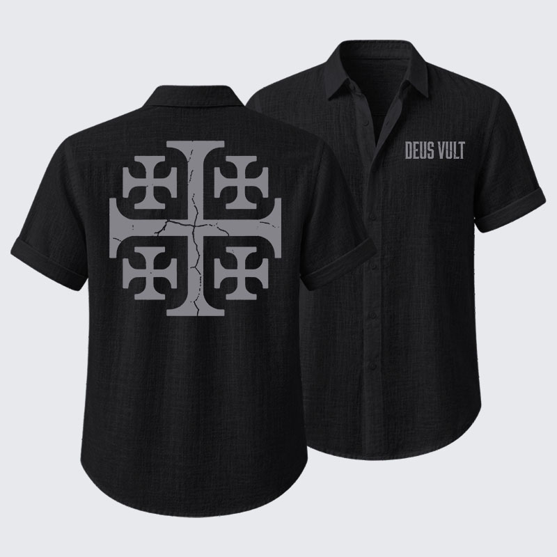 Deus Vult Short Sleeve Shirt