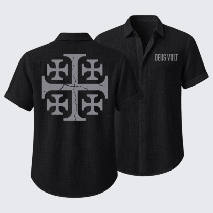 Deus Vult Short Sleeve Shirt