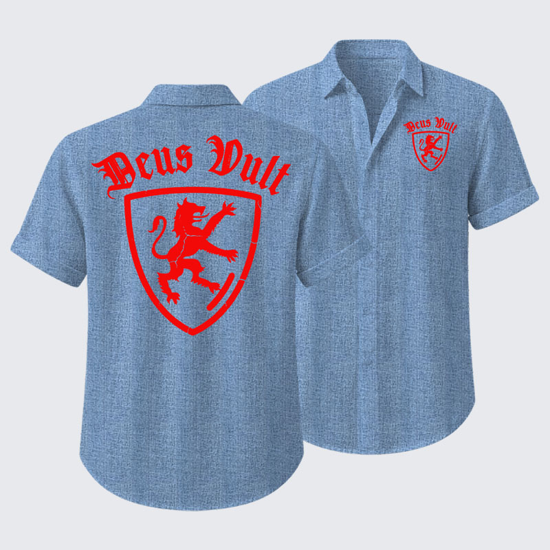 Deus Vult Short Sleeve Shirt