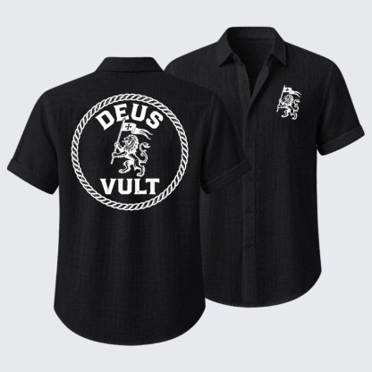 Deus Vult Short Sleeve Shirt