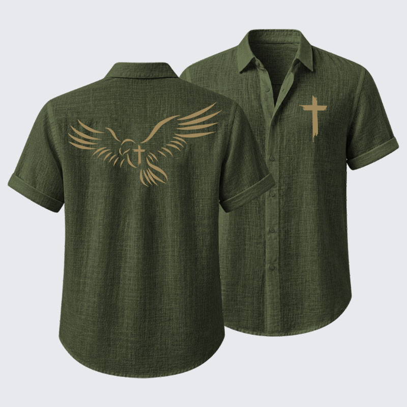 Wings Like Eagles Short Sleeve Shirt