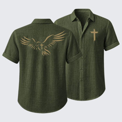 Wings Like Eagles Short Sleeve Shirt