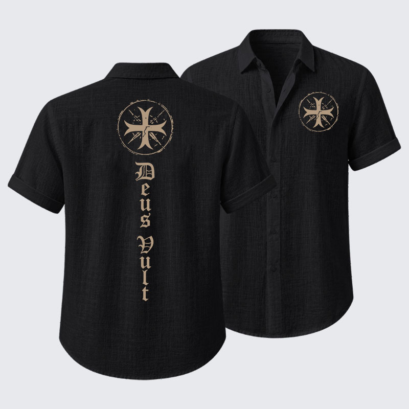 Deus Vult Short Sleeve Shirt