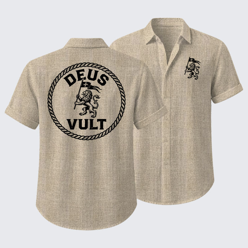 Deus Vult Short Sleeve Shirt