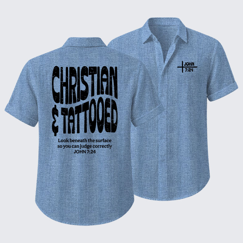Christian & Tattooed Short Sleeve Shirt