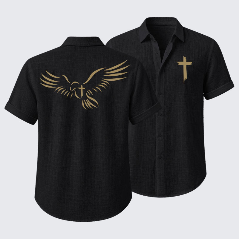 Wings Like Eagles Short Sleeve Shirt