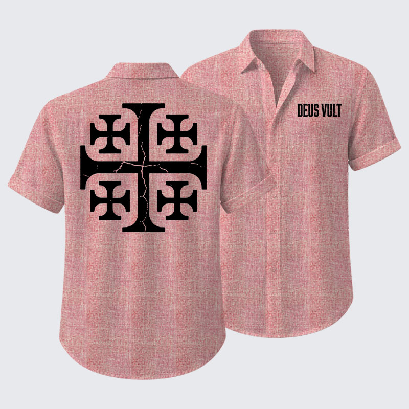 Deus Vult Short Sleeve Shirt