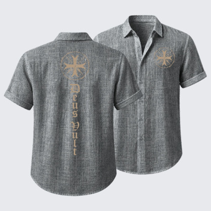 Deus Vult Short Sleeve Shirt