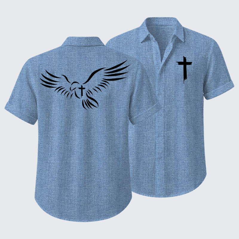 Wings Like Eagles Short Sleeve Shirt