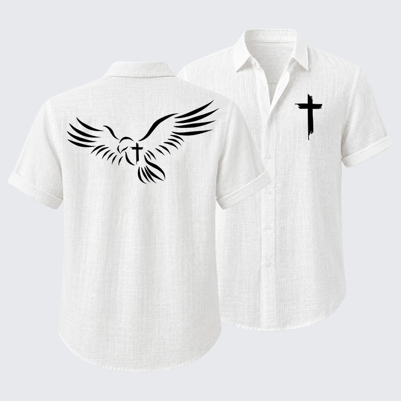 Wings Like Eagles Short Sleeve Shirt