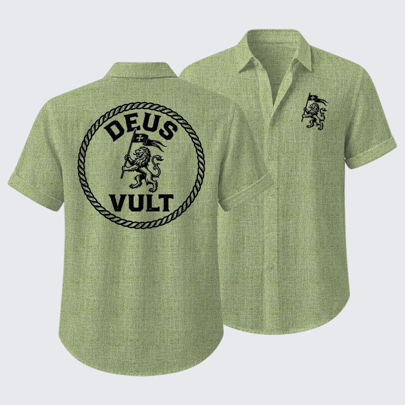 Deus Vult Short Sleeve Shirt