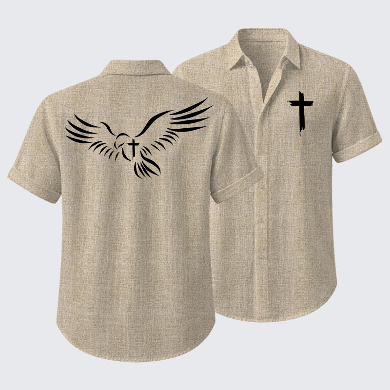 Wings Like Eagles Short Sleeve Shirt