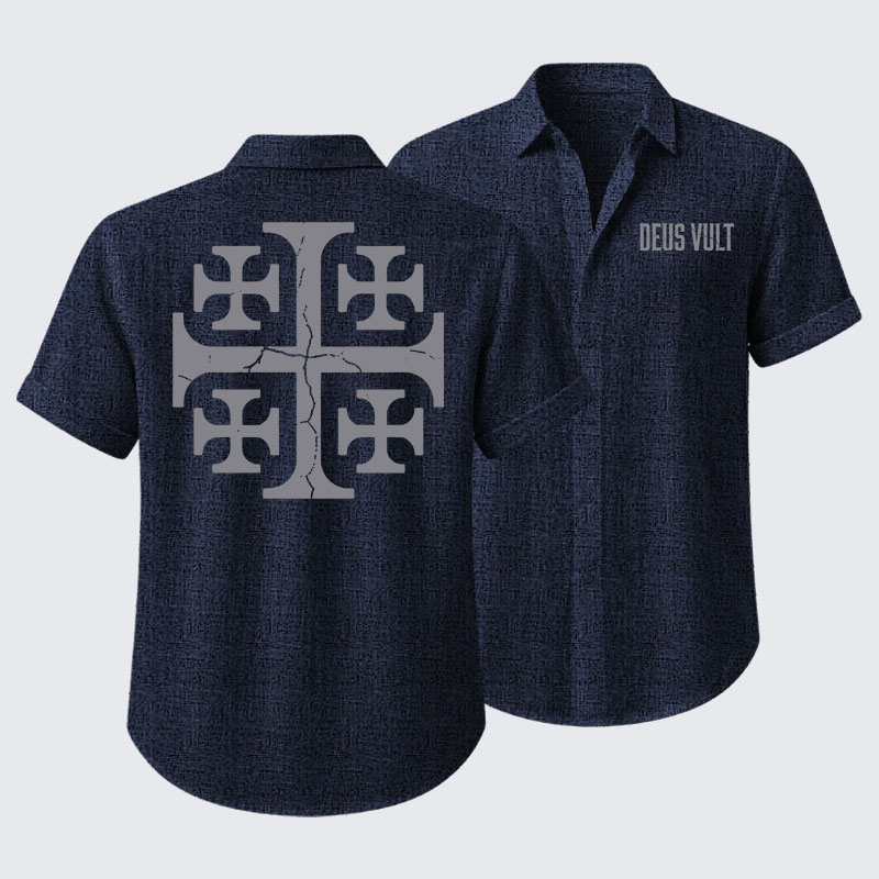 Deus Vult Short Sleeve Shirt