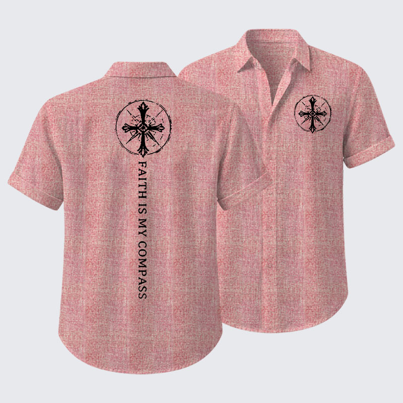 Faith Is My Compass Short Sleeve Shirt