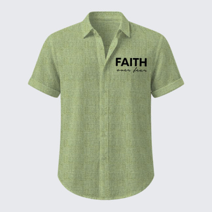  Faith over Fear Short Sleeve Shirt