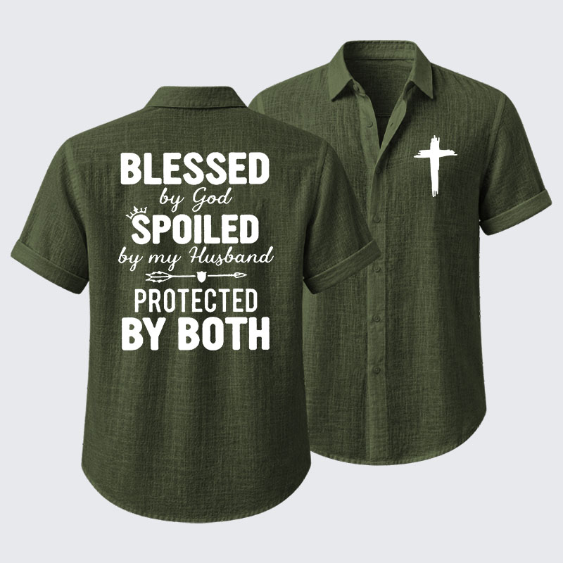 God Bless Short Sleeve Shirt
