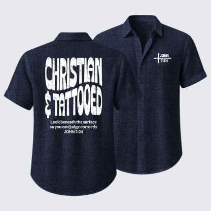 Christian & Tattooed Short Sleeve Shirt