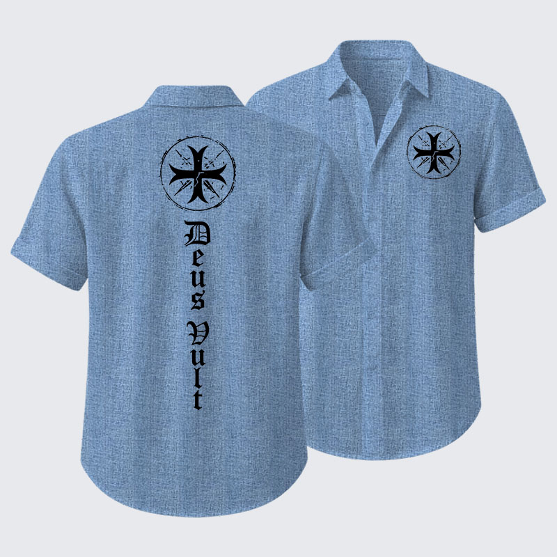 Deus Vult Short Sleeve Shirt