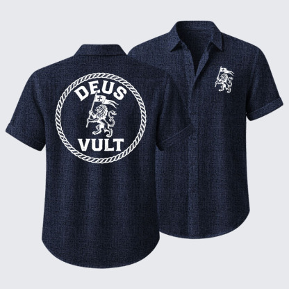 Deus Vult Short Sleeve Shirt